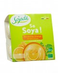 Sojade bio sójový jogurt mandarinkovo - pomarančový  4*100g