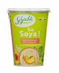 Sojade bio sojový joghurt - broskyňovo - bazový 400g