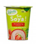 Sojade Bio sojový jogurt  jahodový125g