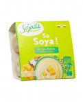 Sojade bio sójový jogurt mango-kokos 4x100g