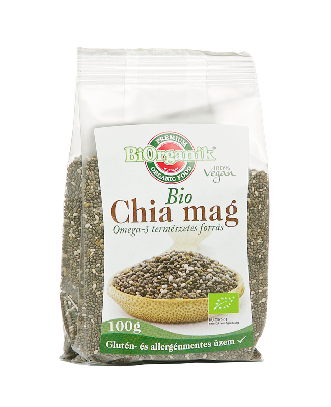 Brk-bio chia semienka čierne 100g